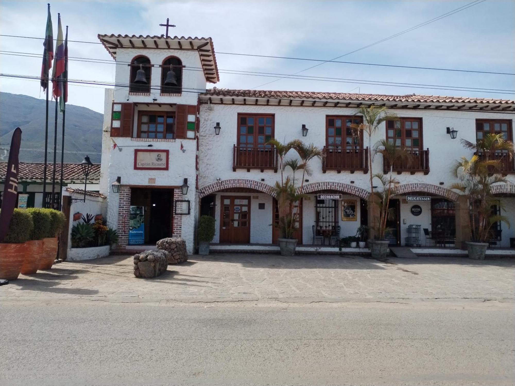 Hotel Capitan Ricaurte Villa de Leyva Zewnętrze zdjęcie